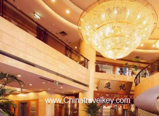 Lobby of Astronautics Hotel Shanghai 