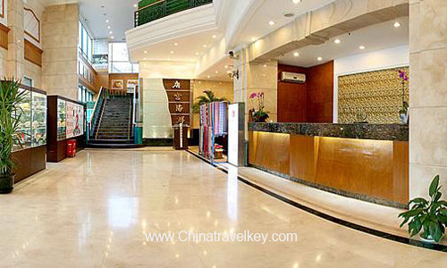 Lobby of Golden Bridge Garden Shanghai