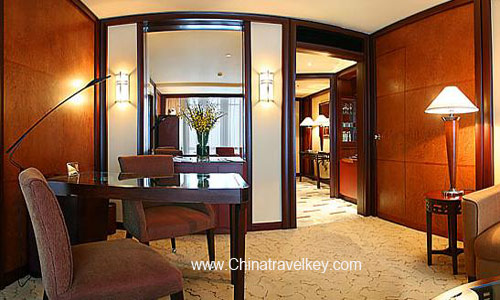 Guestroom of Grand Hyatt Hotel Shanghai