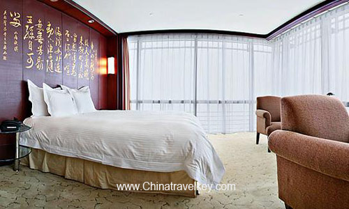 Guestroom of Grand Hyatt Hotel Shanghai