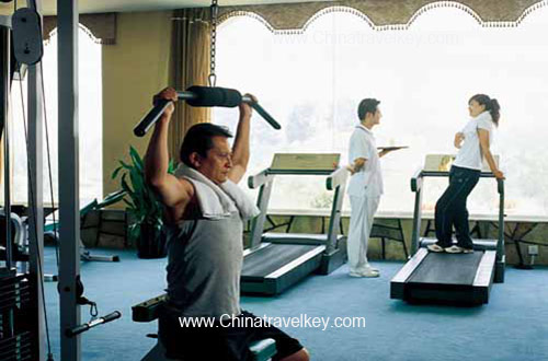 Gymnasium of Heng Sheng Peninsula International Hotel Shanghai