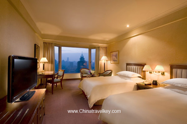 Guestroom of Hilton Hotel Shanghai