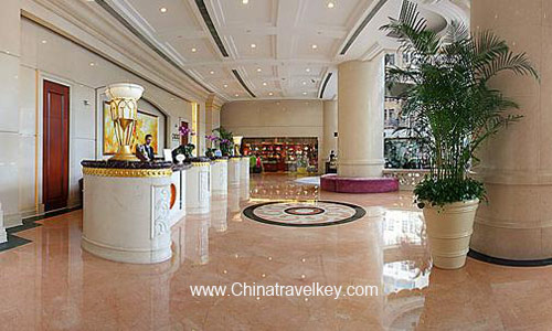 Lobby of Howard Johnson Plaza Hotel Shanghai