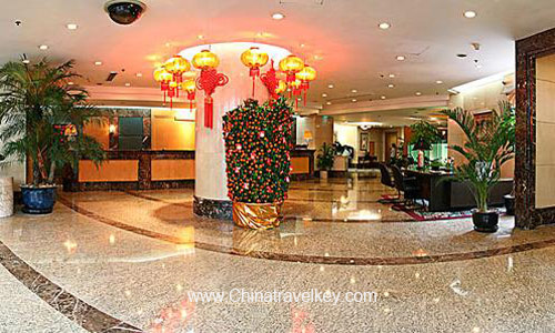 Lobby of Jiangong Jinjiang Hotel Shanghai