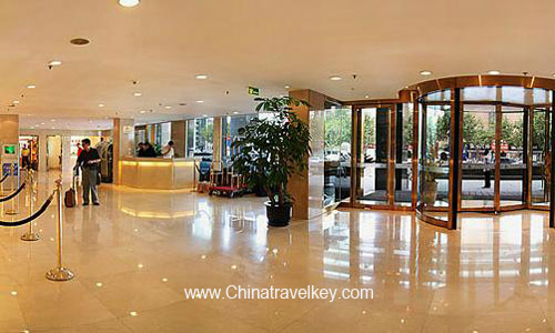 Lobby of Jianguo Hotel Shanghai