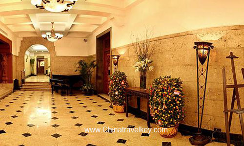 Lobby of Jing'an Hotel Shanghai
