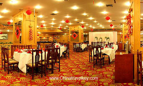 Restaurant of Jiulong Hotel Shanghai 