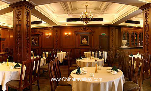 Restaurant of Pacific Hotel Shanghai 