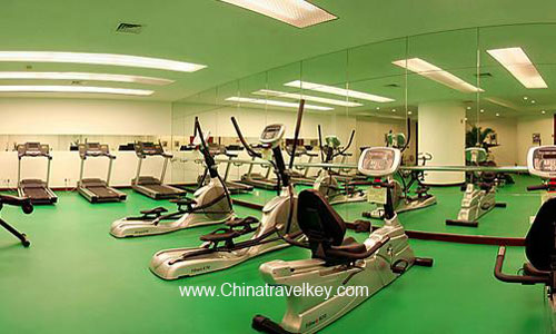 Gymnasium of Pine City Hotel Shanghai