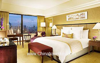 Guestroom of Portman Ritz-Carlton Shanghai