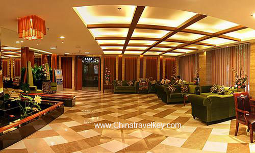 Lobby of Qingzhilv Hotel Shanghai 