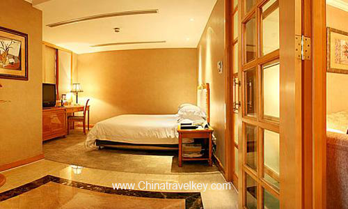 Guestroom of Ramada Plaza Shanghai