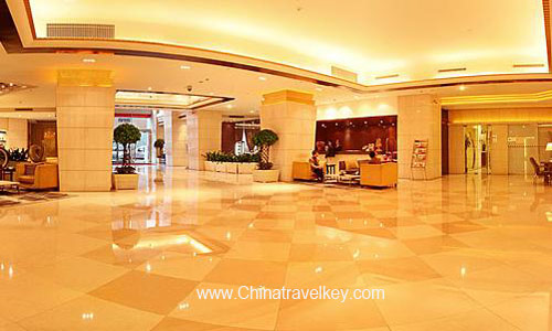 Lobby of Rendezvous Merry Hotel Shanghai