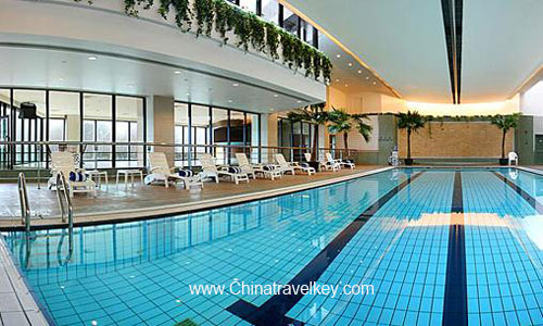 Pool of Sofitel Jinjiang Oriental Pudong Shanghai