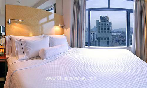 Guestroom of Westin Hotel Shanghai