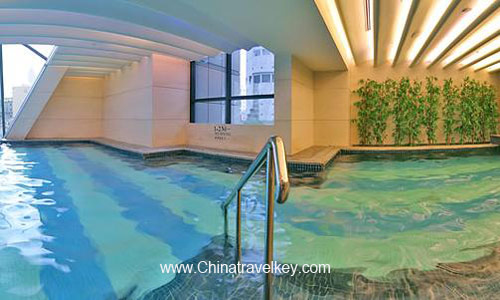 Pool of Westin Hotel Shanghai
