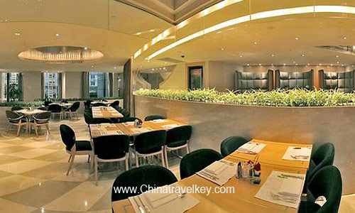 Restaurant of Westin Hotel Shanghai