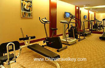 Gymnasium of Yan'an Hotel Shanghai 
