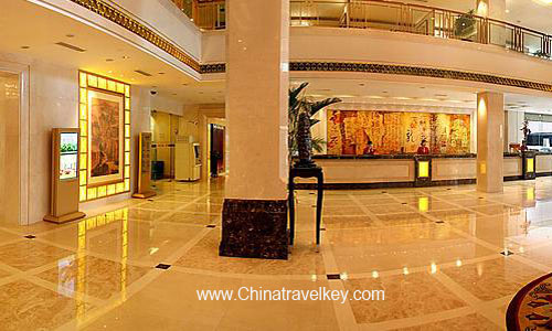 Lobby of Yan'an Hotel Shanghai 