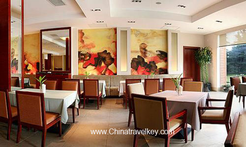 Restaurant of Yan'an Hotel Shanghai 