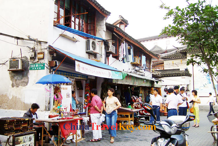 photo of shanghai old street