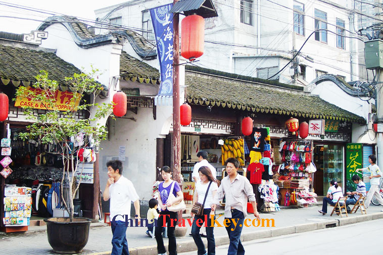 photo of shanghai old street