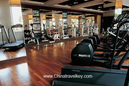 Gymnasium of Crowne Plaza Hotel Shenzhen