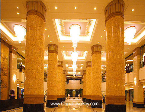Lobby of Lihua Grand Hotel Taiyuan 