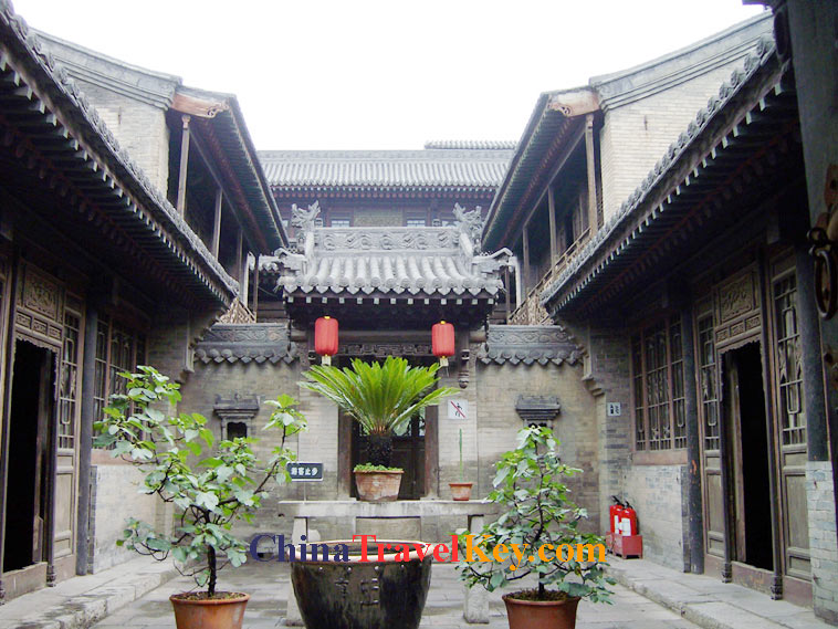 photo of taiyuan courtyard wang family