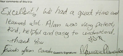 Beijing tour testimonial