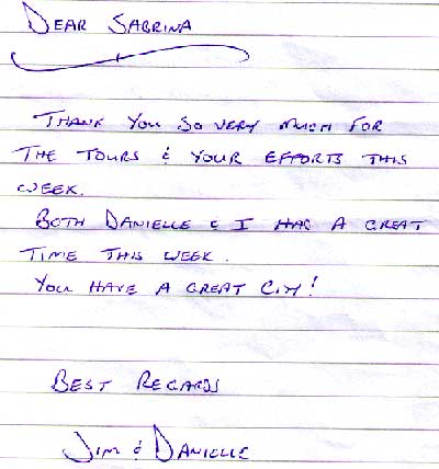 Testimonial of Beijing 7 Days Tour