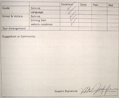 Beijing Tour Testimonial, click here to see more.