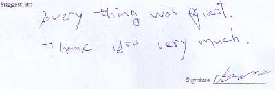 China Tour Testimonial