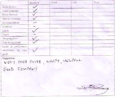 China Tour Testimonial