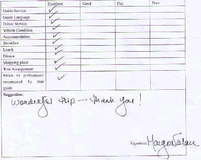 China Tour Testimonial