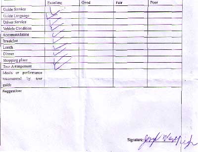 China Tour Testimonial