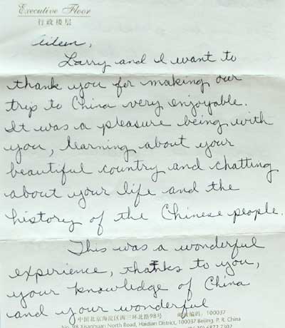 China Tour Testimonial