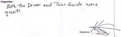 Shanghai Tour Testimonial