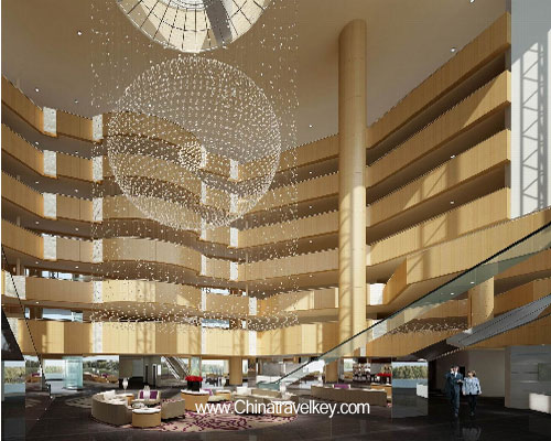 Lobby of Crystal Palace Hotel Tianjin
