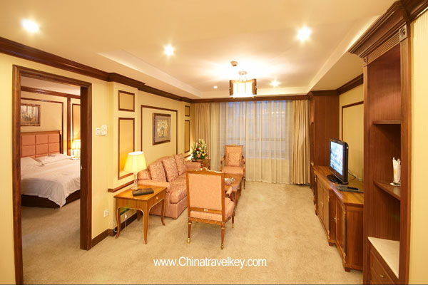 Guestroom of Golden Crown Hotel Tianjin