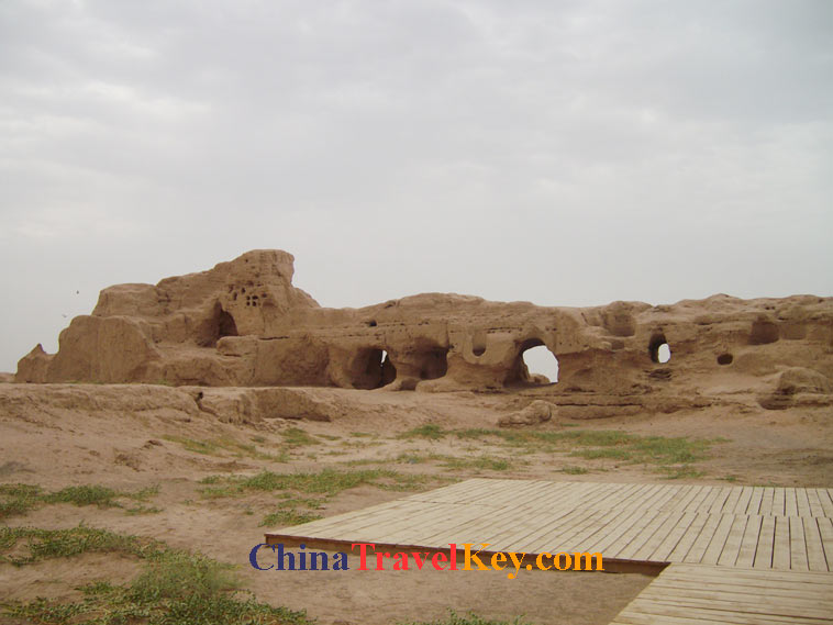 photo of Turpan Gaochang City Ruins