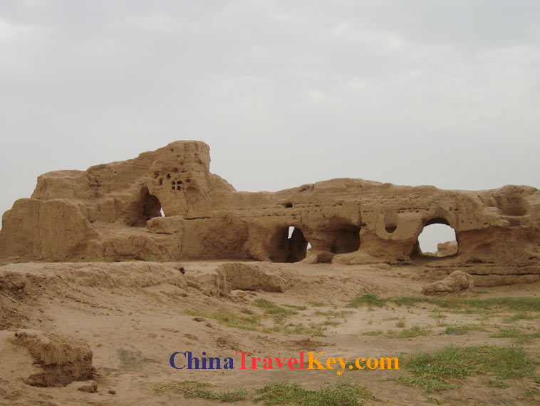 photo of Turpan Gaochang City Ruins