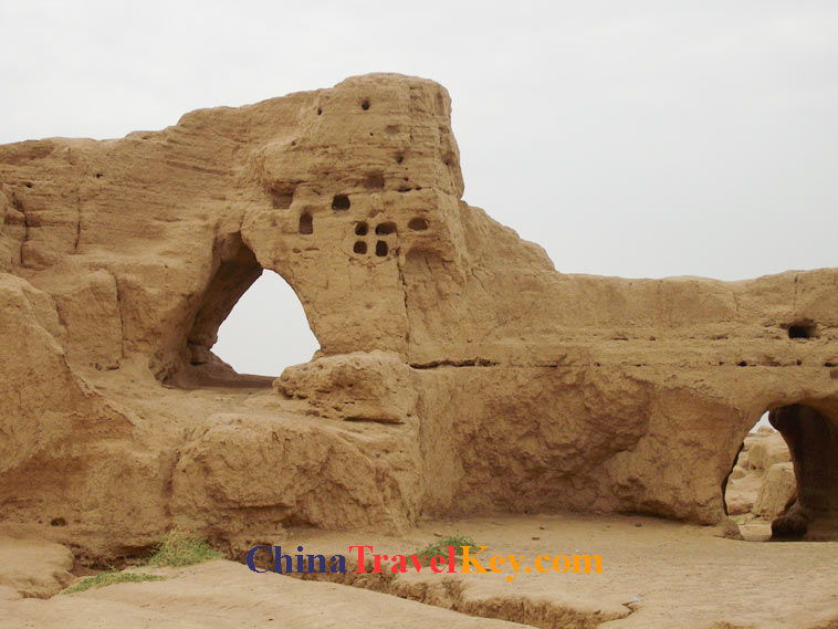 photo of Turpan Gaochang City Ruins