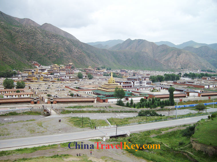 photo of labrang monastery