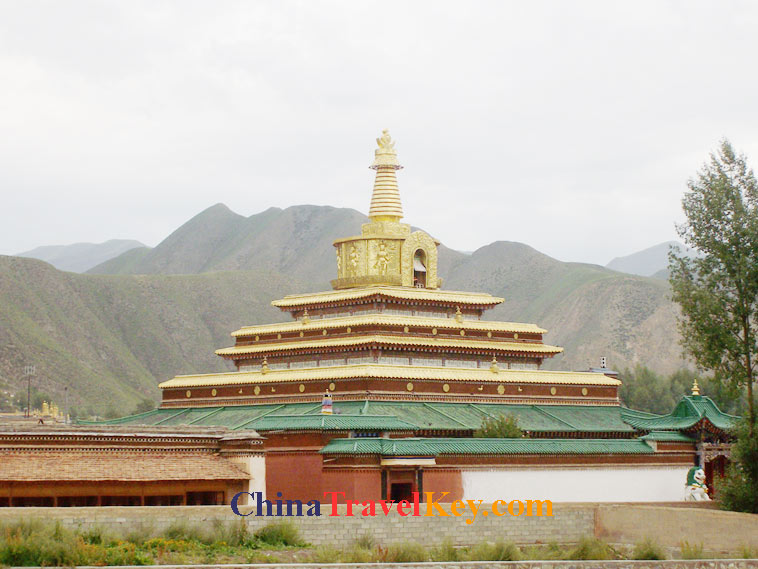 photo of labrang monastery