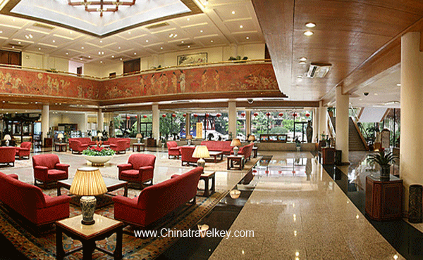 Lobby of Garden Hotel Xian