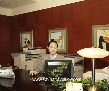 Business Center of Xian Howard Johnson Ginwa Plazq Hotel