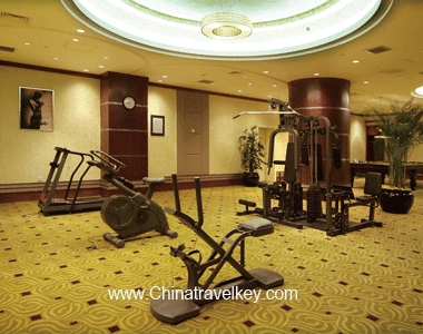 Gymnasium of Howard Johnson Ginwa Plaza Hotel Xian