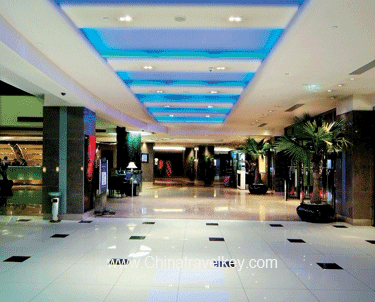 Lobby of Xian Howard Johnson Ginwa Plazq Hotel