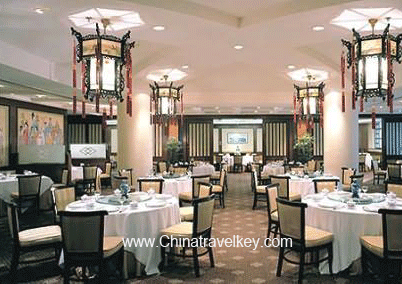 Restaurant of Hyatt Eegency Hotel